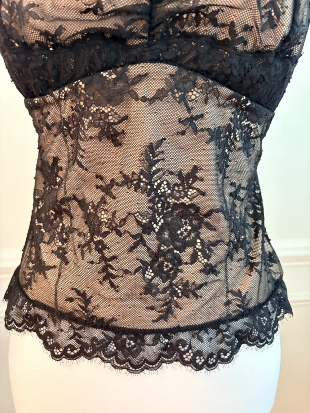 Popilush Shapewear Camisole Lace Black Size L Bralette - Picture 2 of 13